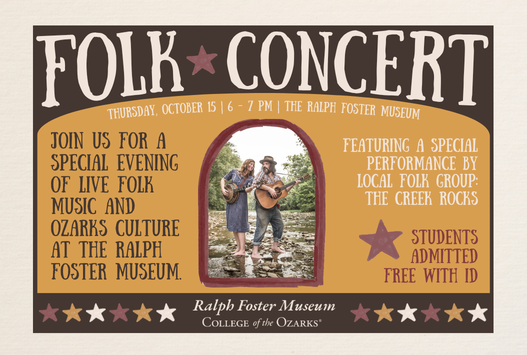 Folk Concert Flyer
